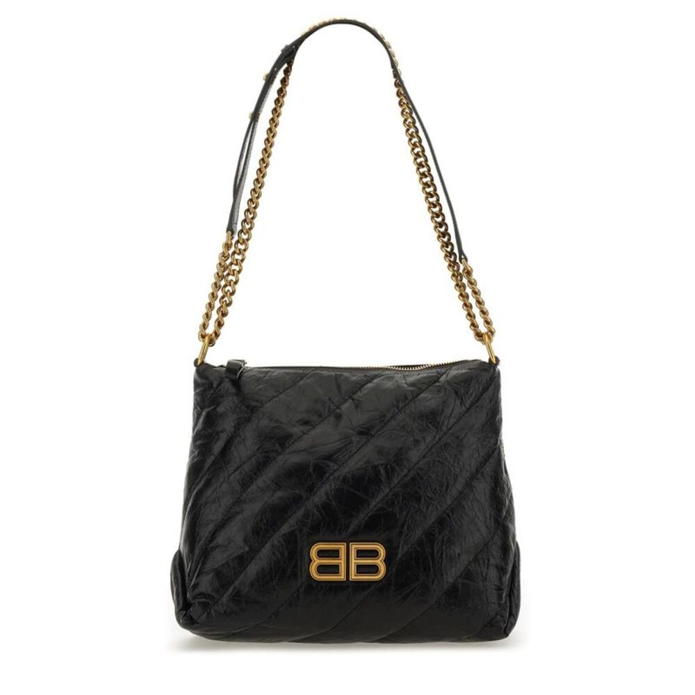 Balenciaga Women Balenciaga Women Crush Zipped Hobo Bag